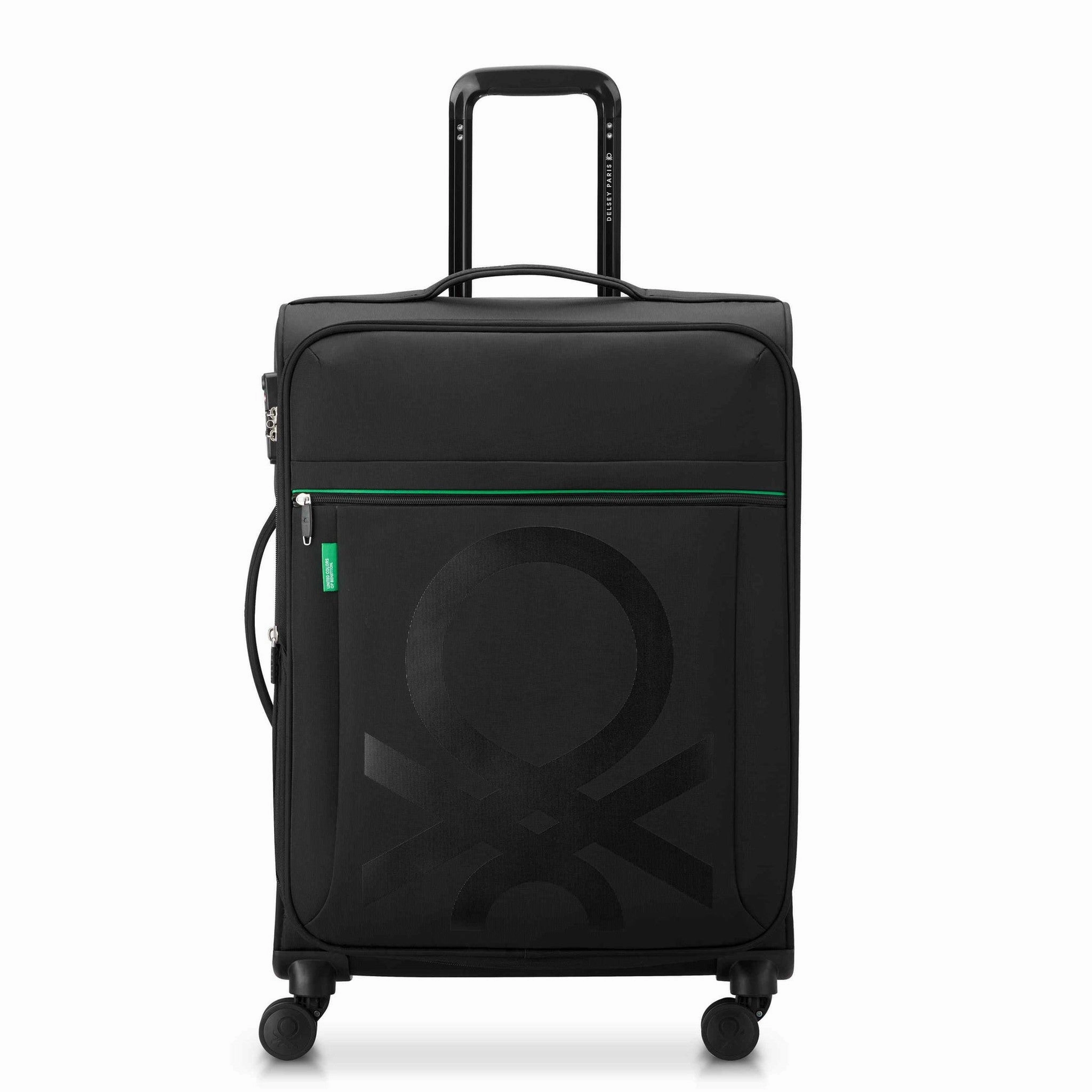 Travel Essentials Pouch Delsey Color Block 23" Expandable Spinner Upright