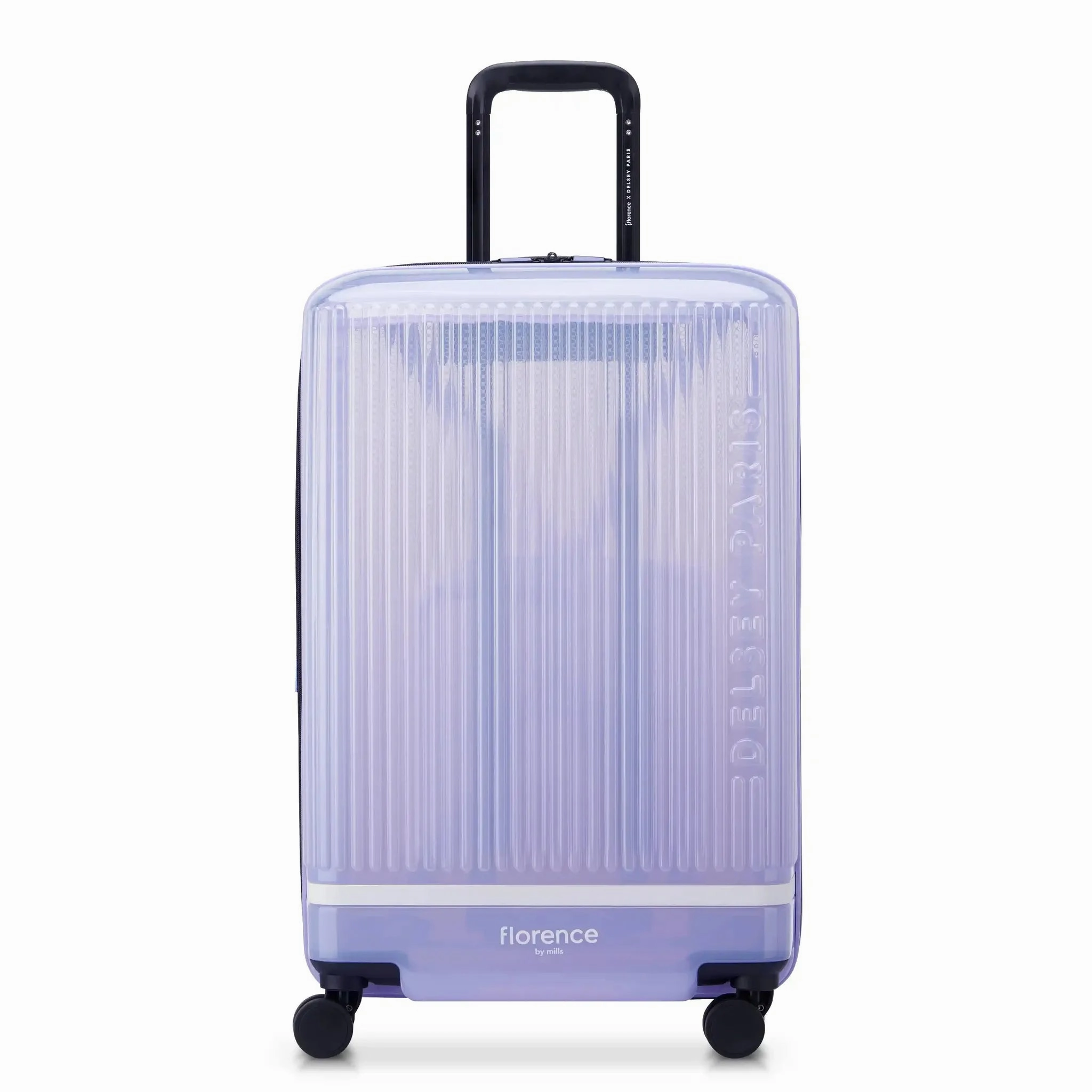 Delsey Florence By Mills Gotta Glow 24" Medium Expandable Spinner Packing System Travel Storage Container
