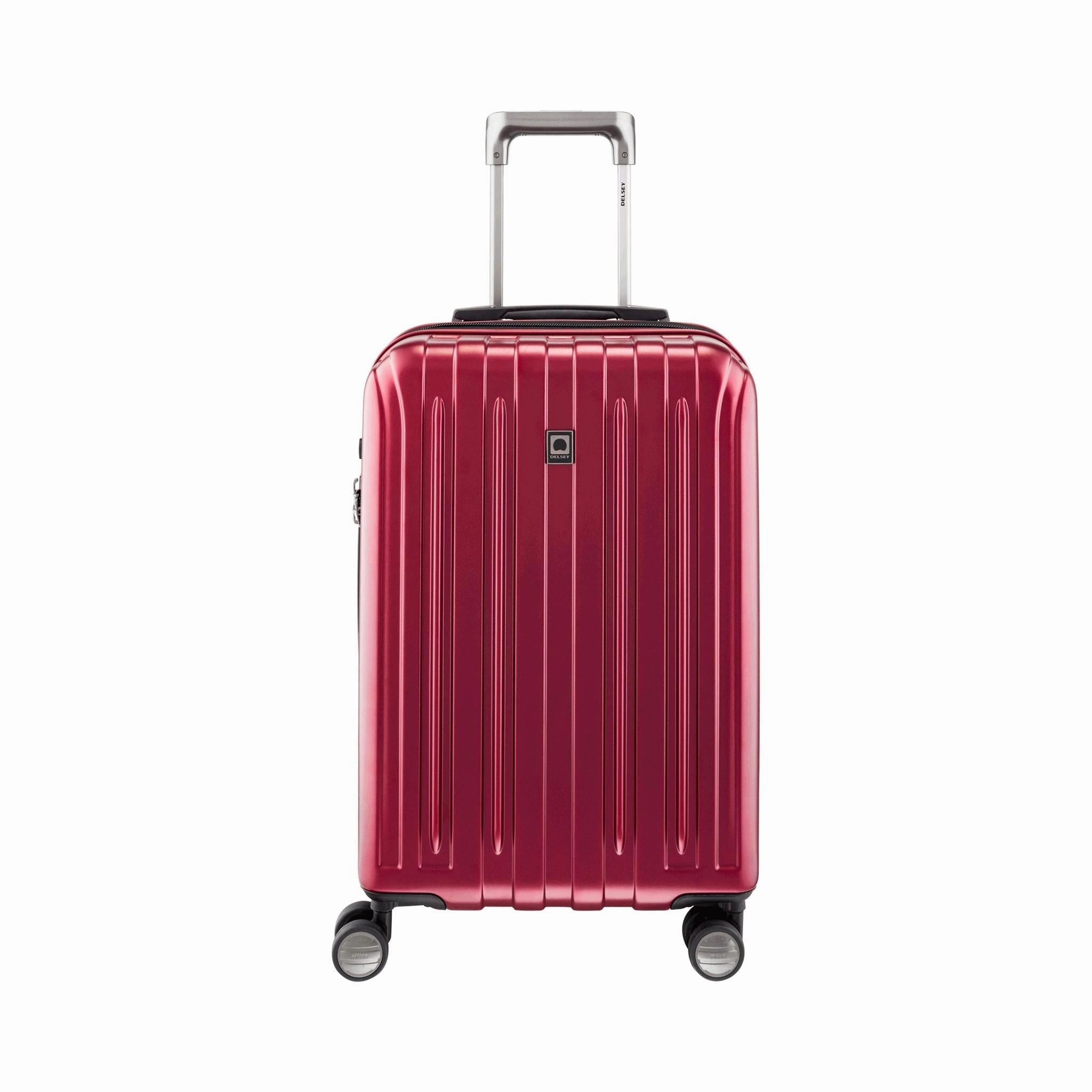 Travel Satchel Smart Luggage Delsey Titanium Carry-On Plus Expandable Spinner