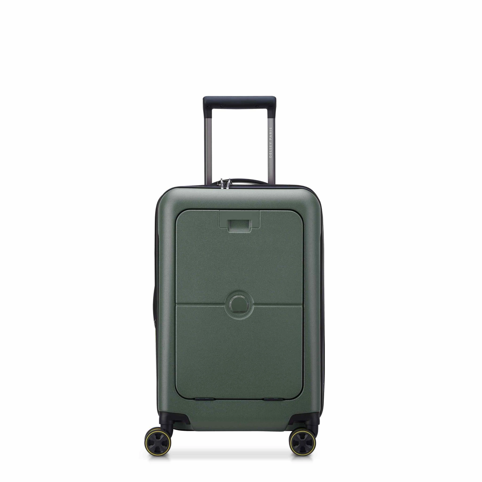Delsey Turenne 2.0 Business Front Pocket Expandable Spinner Carry-On Weekend Bag Luggage Organizer