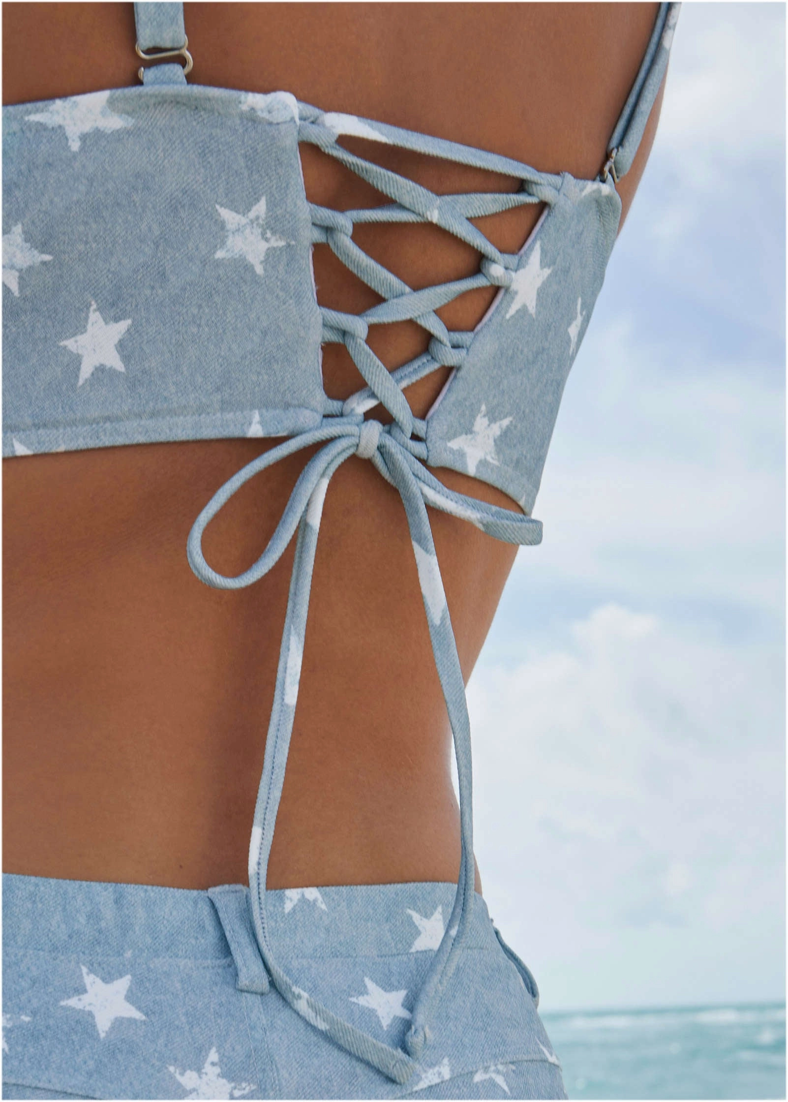 Denim Underwire Top - Denim Star