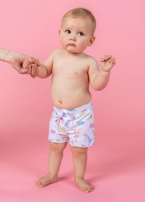 Dinos | Baby Euro Shorts boys summer swimwear, boys rash guard swim sets