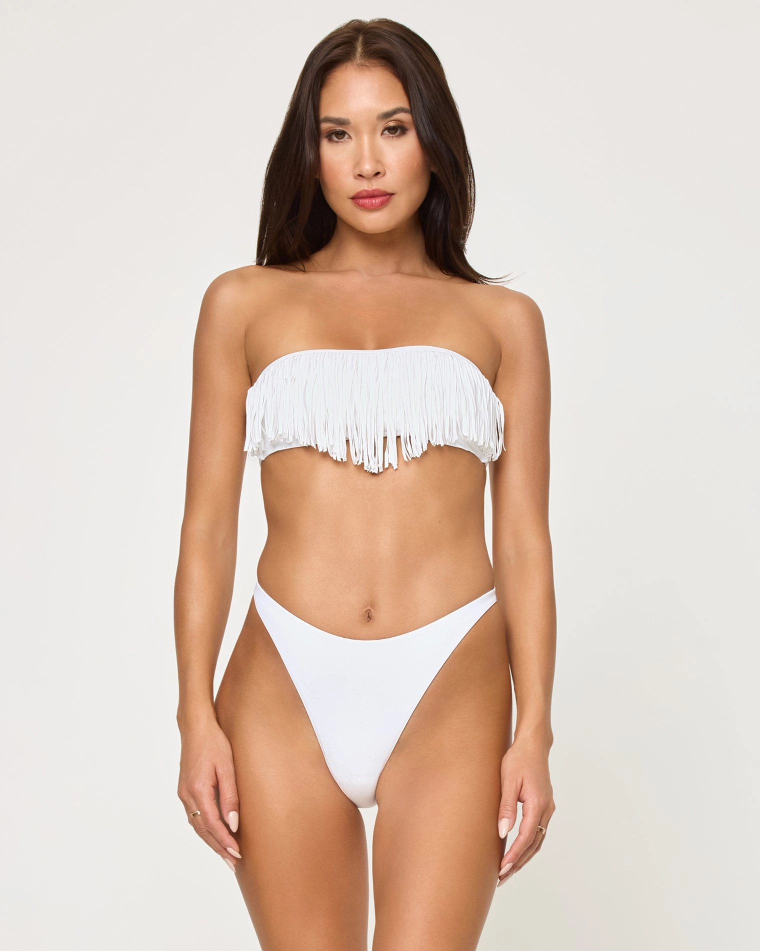 Dixie Bikini Top - White