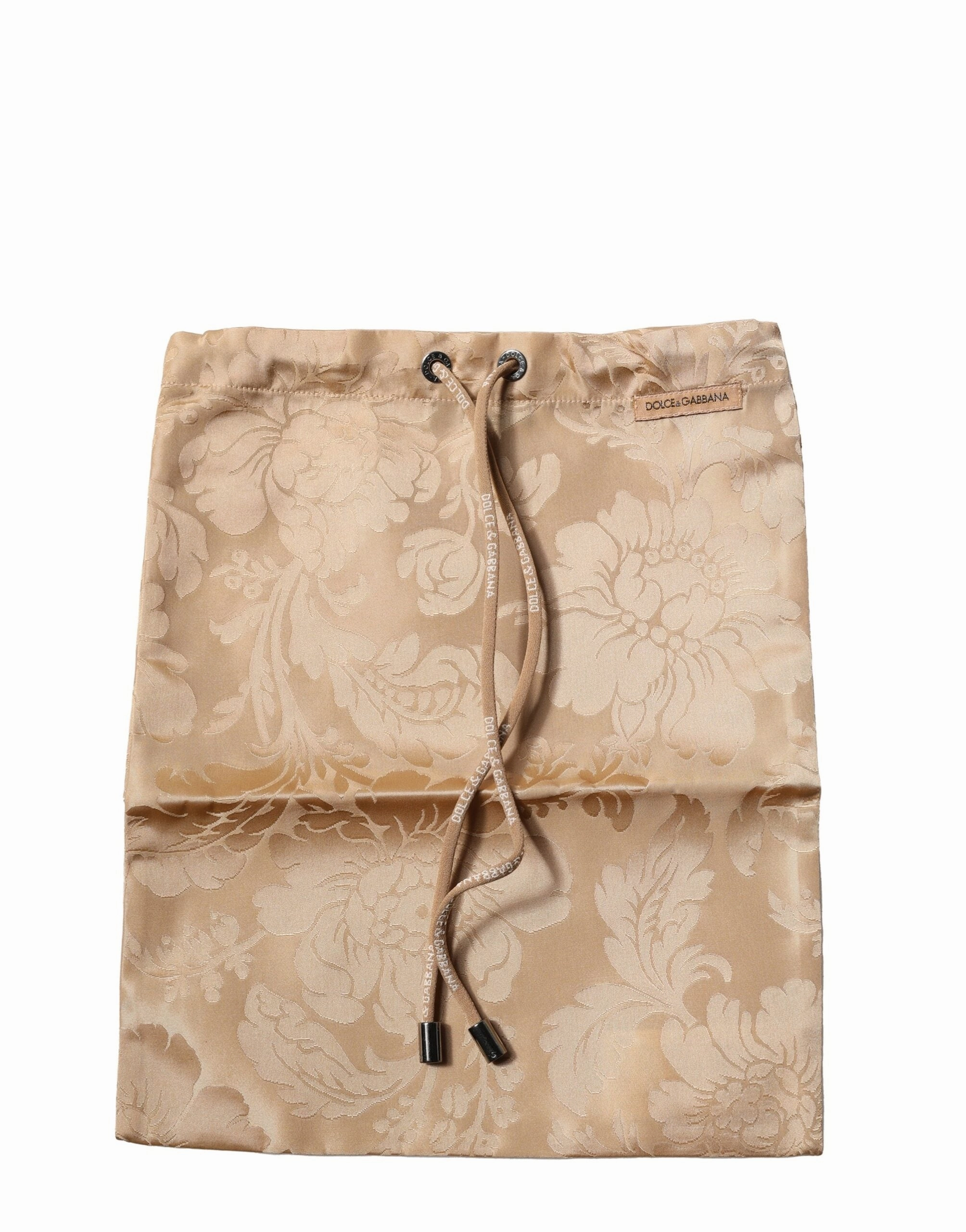 Dolce & Gabbana Floral Jacquard Beachwear Shorts Men's Swimwear