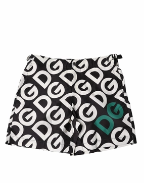 Dolce & Gabbana  Logo Beachwear Shorts Men's Swimwear mens beach swimwear, quick dry mens swimsuits