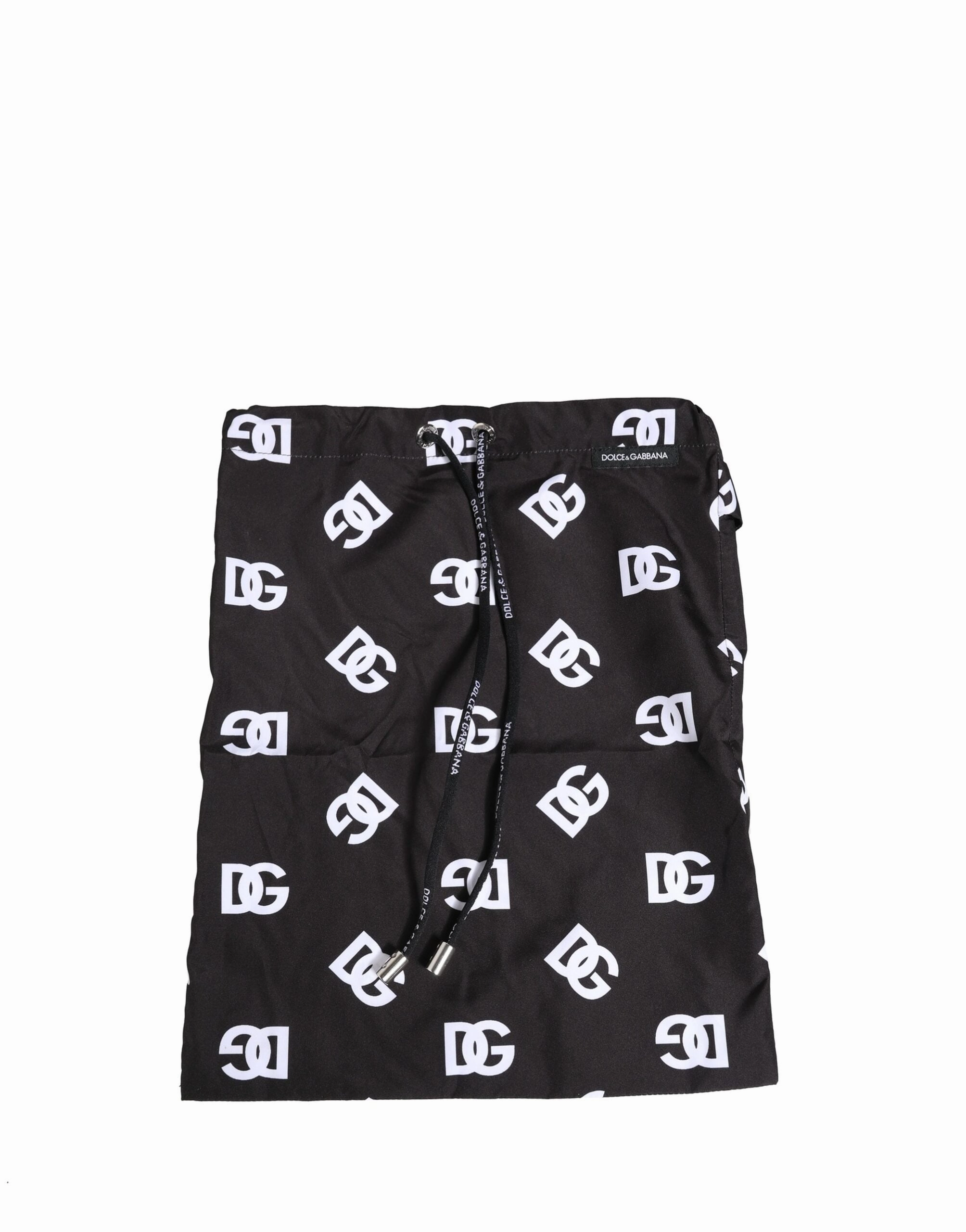Dolce & Gabbana Nylon Logo Print Beachwear Brief Men's Swimwear