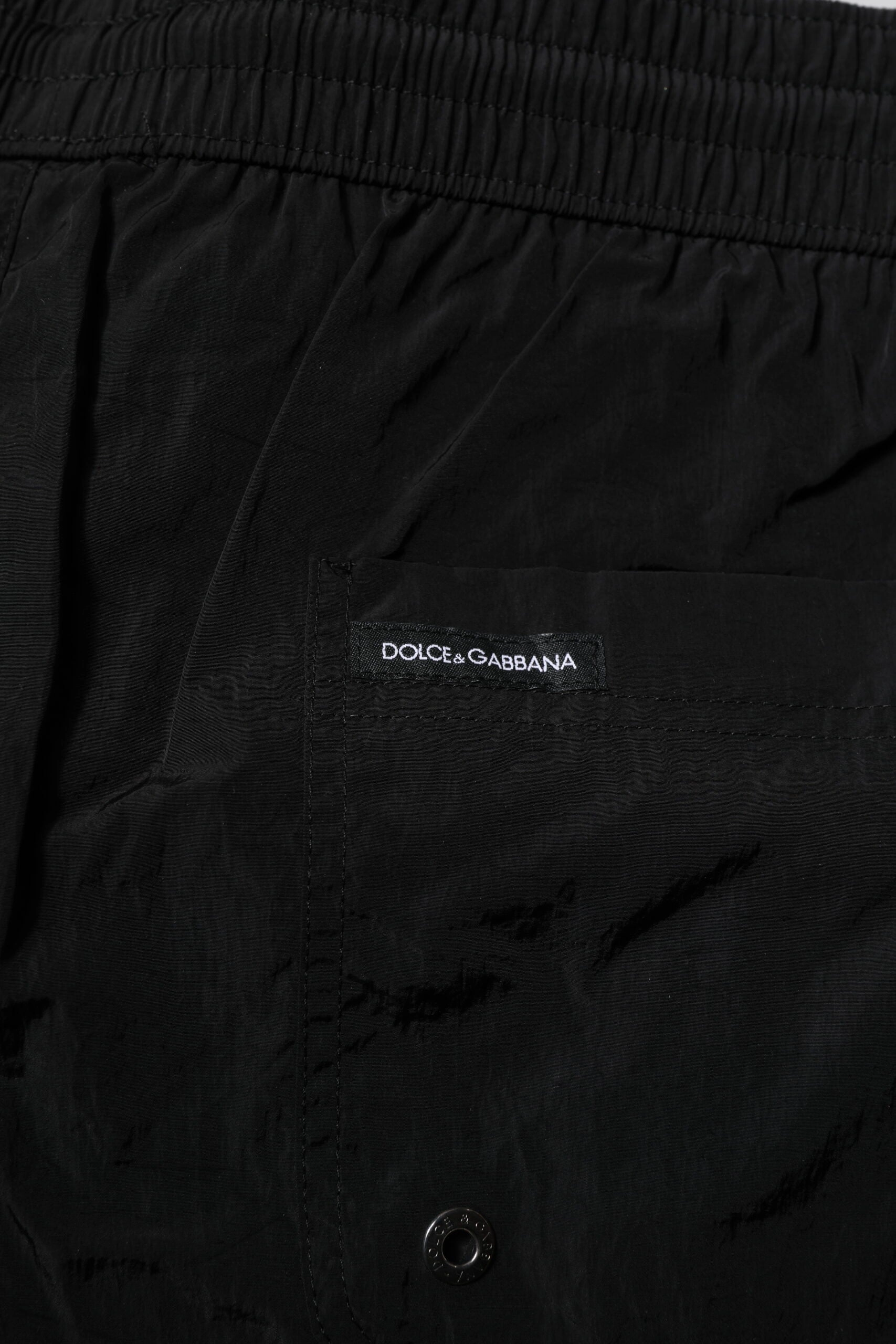 Dolce & Gabbana Polyester Beachwear Men Shorts Men's Swimwear