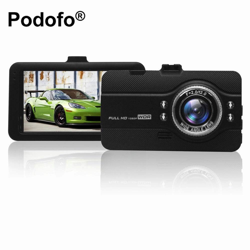 Original Podofo Dashcam Video Recorder Registrator Car Camera Dvrs Fh07 Full Hd 1080P Wdr G-Sensor Night Vision Dash Cam Dvr Car Hot Price Drop