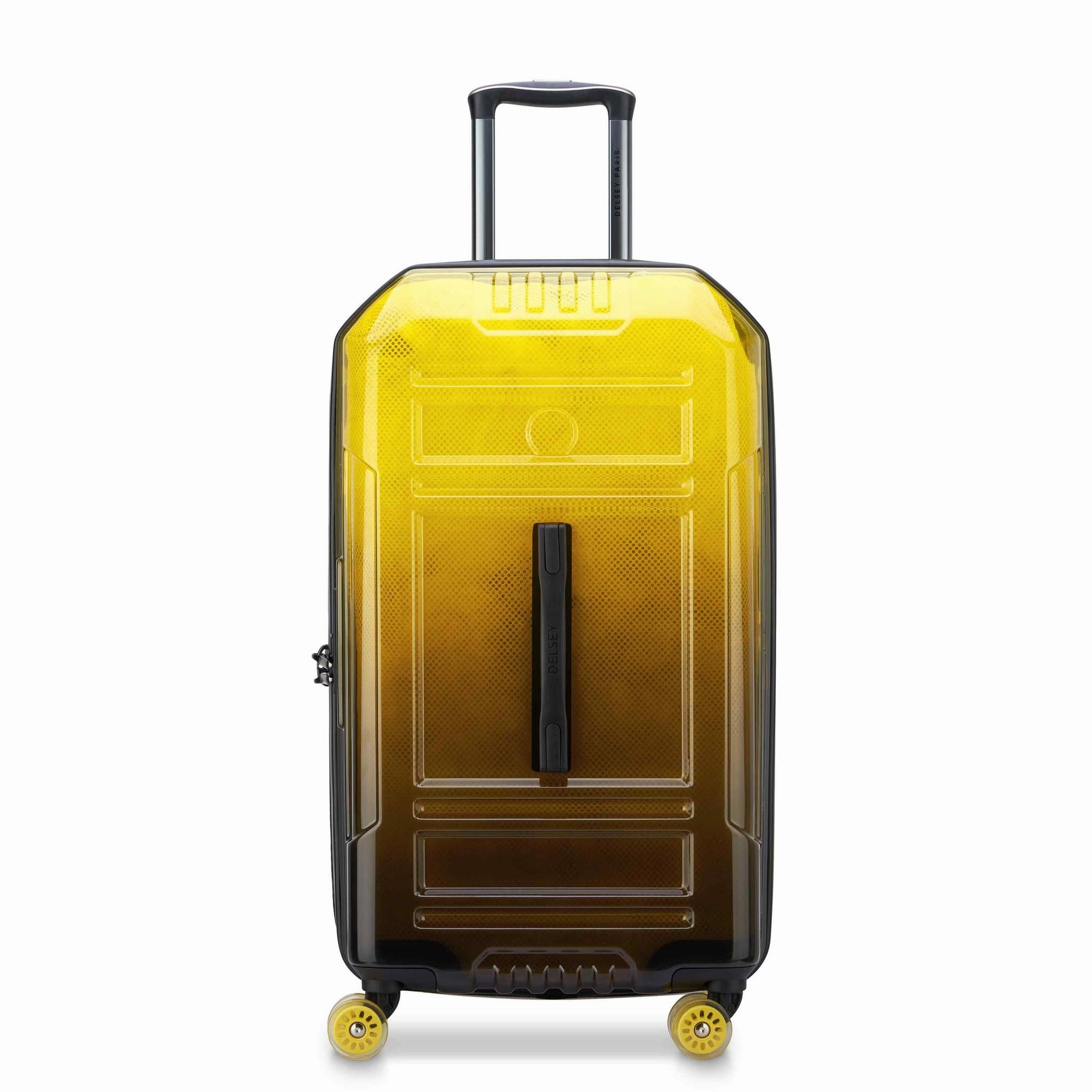 Delsey Rempart Translucent Medium Trunk Expandable Spinner Vacation Bag