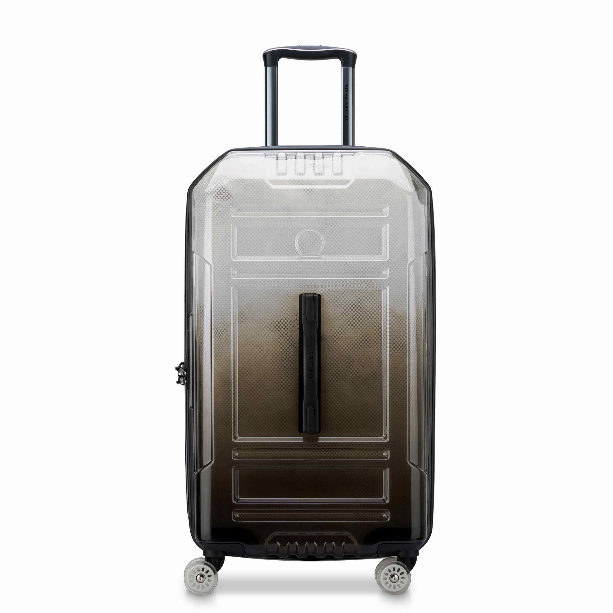 Carry-On Set Luggage Set Pouch Delsey Rempart Translucent Medium Trunk Expandable Spinner
