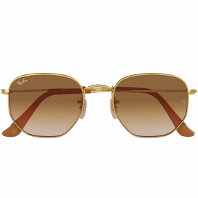 Special Online Offer Hexagonal M - Gold/Brown Gradient