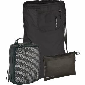 Rolling Duffel Stylish Weekend Bag Pack-It Containment Set