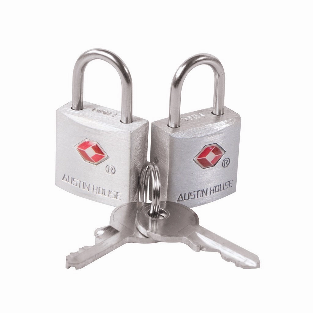 Austin House Travel Sentry Key Padlocks Big Sale Today