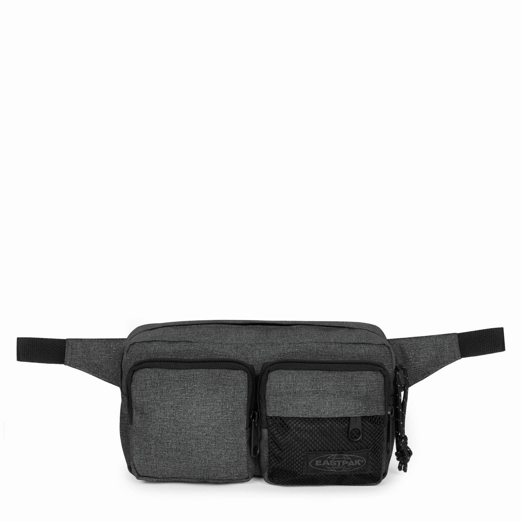 Eastpak Double Crossbody - Black Denim Travel Holdall Bag