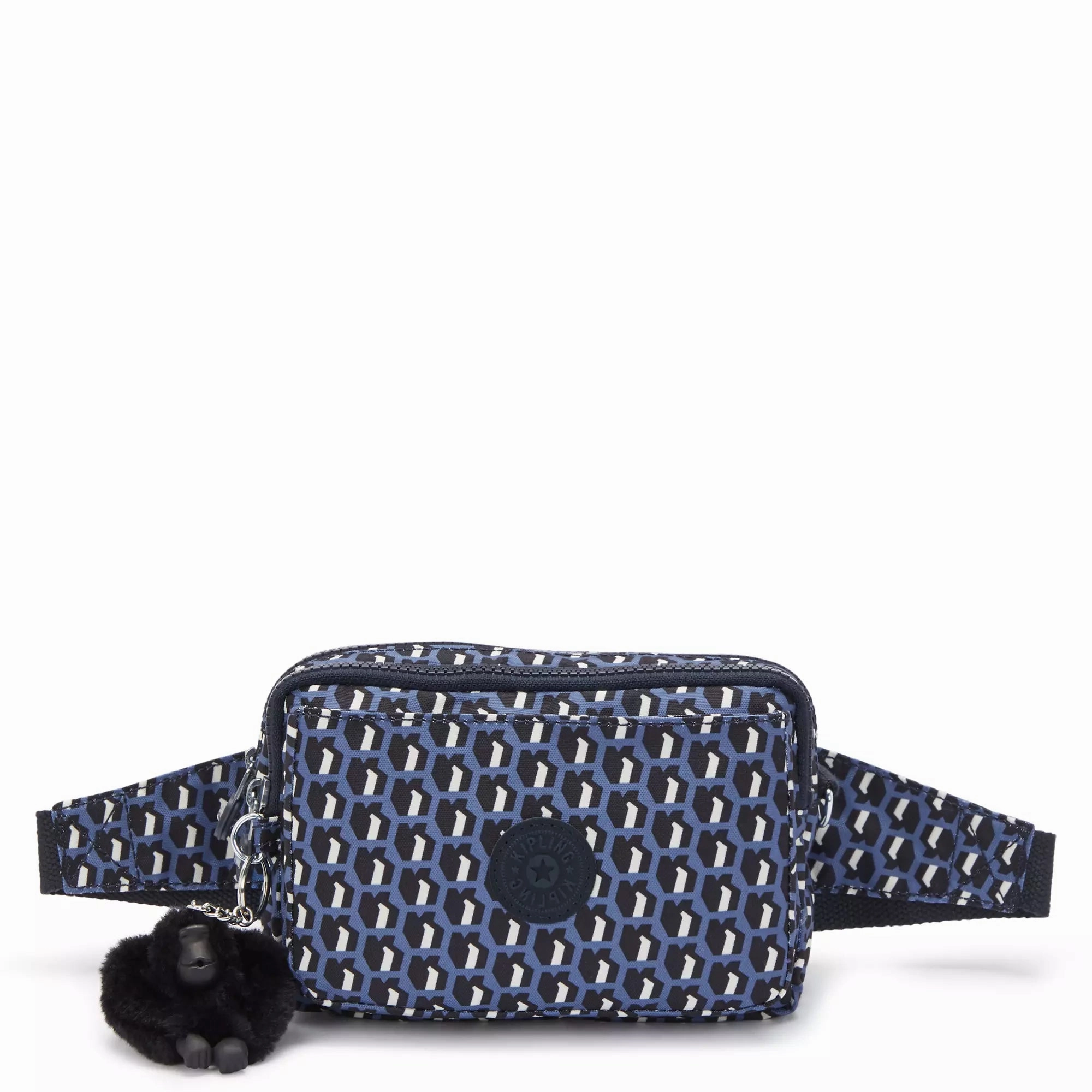 Foldable Travel Bag Travel Safety Bag Kipling Abanu Multi Printed Convertible Crossbody Bag - 3D K Blue