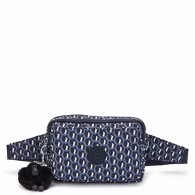 Foldable Travel Bag Travel Safety Bag Kipling Abanu Multi Printed Convertible Crossbody Bag - 3D K Blue