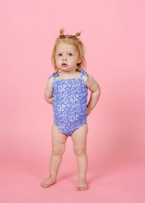 Doodles | Baby Simply One-Piece girls full coverage swimwear, kids swimwear for pool