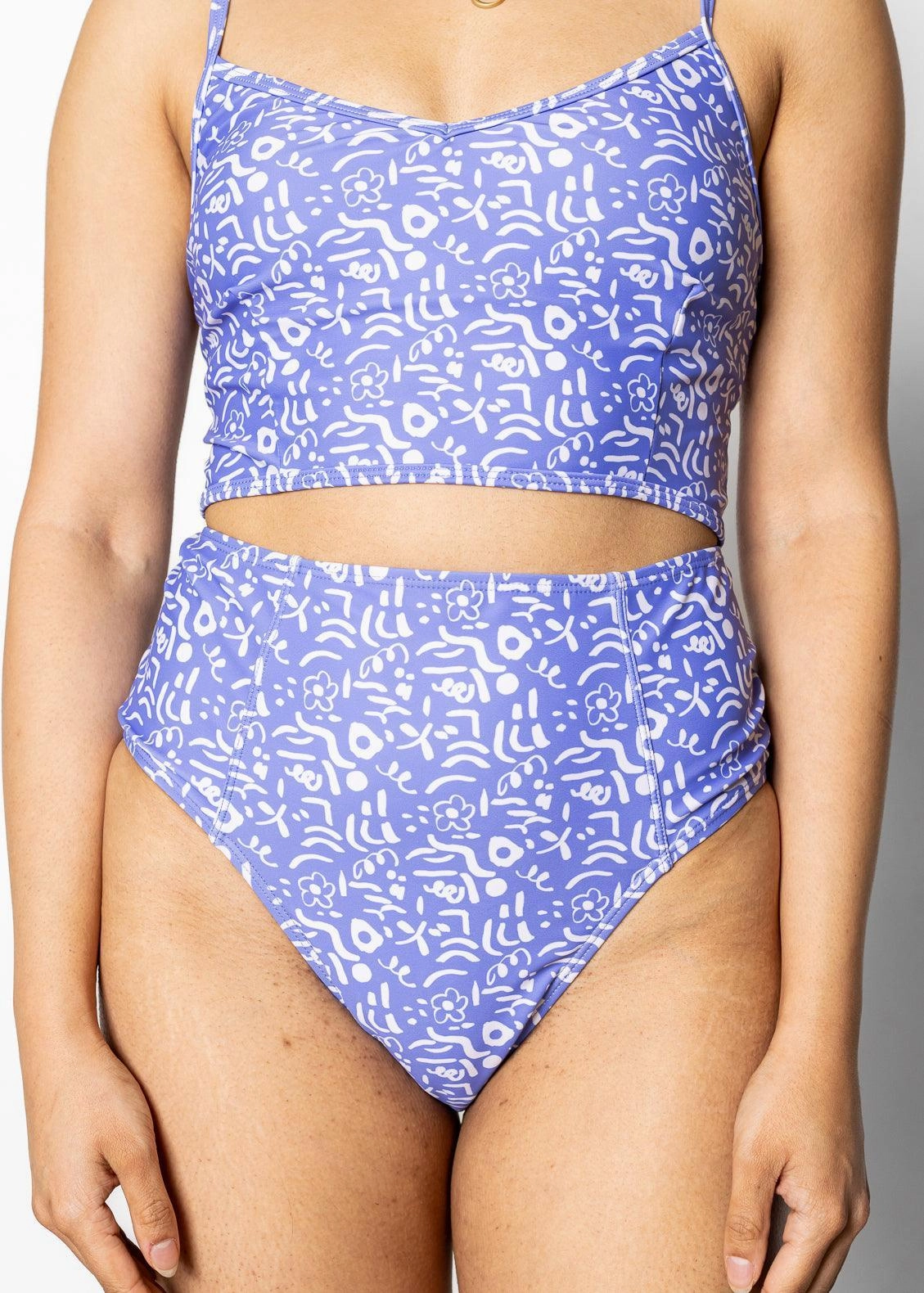 Doodles | Up High Bottoms elastic waistband swim bottoms, mix-and-match bikini bottoms