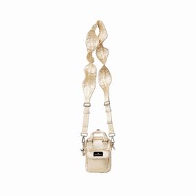 Doughnut Macaroon Tiny Girlitude Series Crossbody Bag Mesh Travel Bag Padded Travel Bag