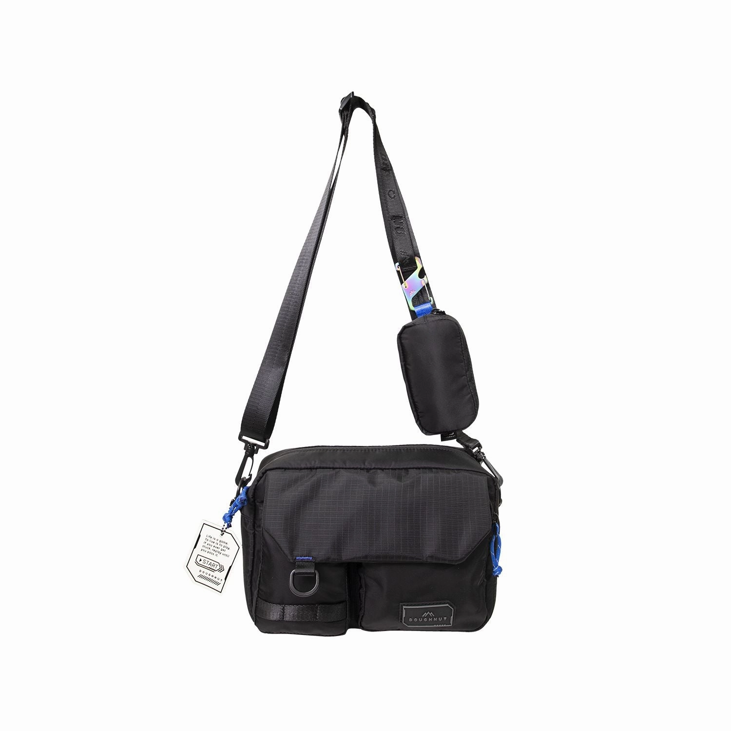 Stylish Travel Bag Hiking Duffel Doughnut Mission Cross Body Bag (Gamescape Collection)