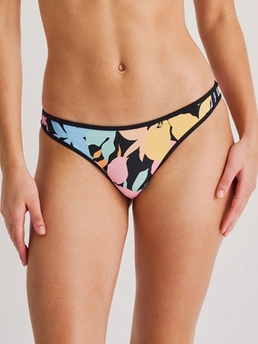 Dreamy Fantasy Regular Waist Semi High Leg Bikini Bottom basic swimsuits for women, durable swimwear for ladies