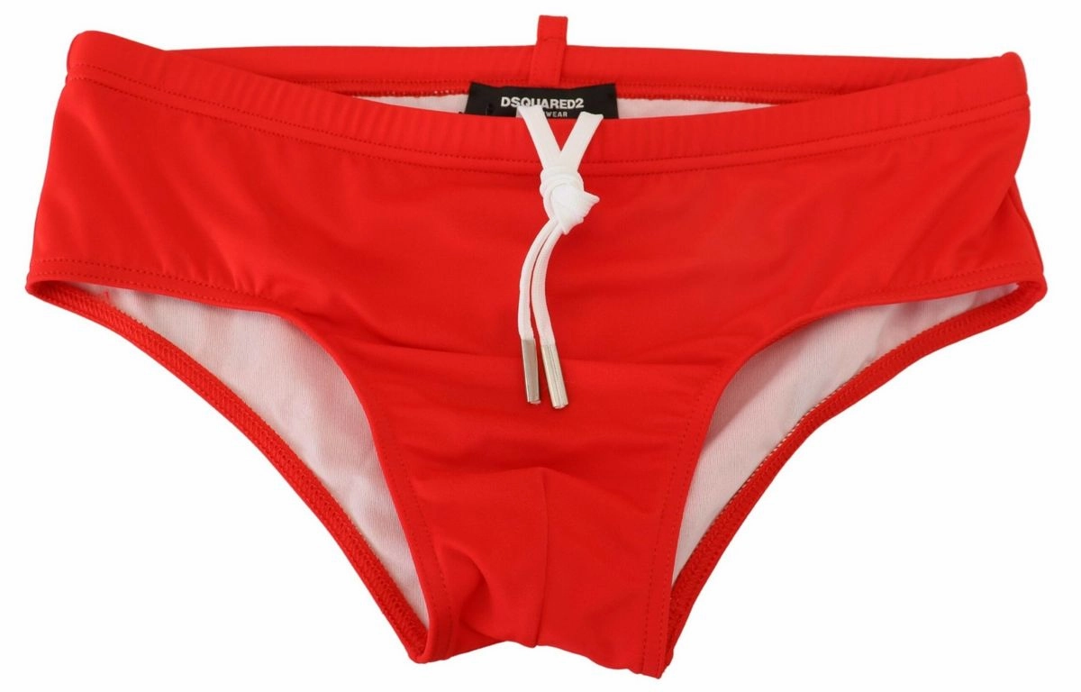 Dsqua   ICON Print Mens Swim Brief Men's Swimwear mens beach swimwear, quick dry mens swimsuits
