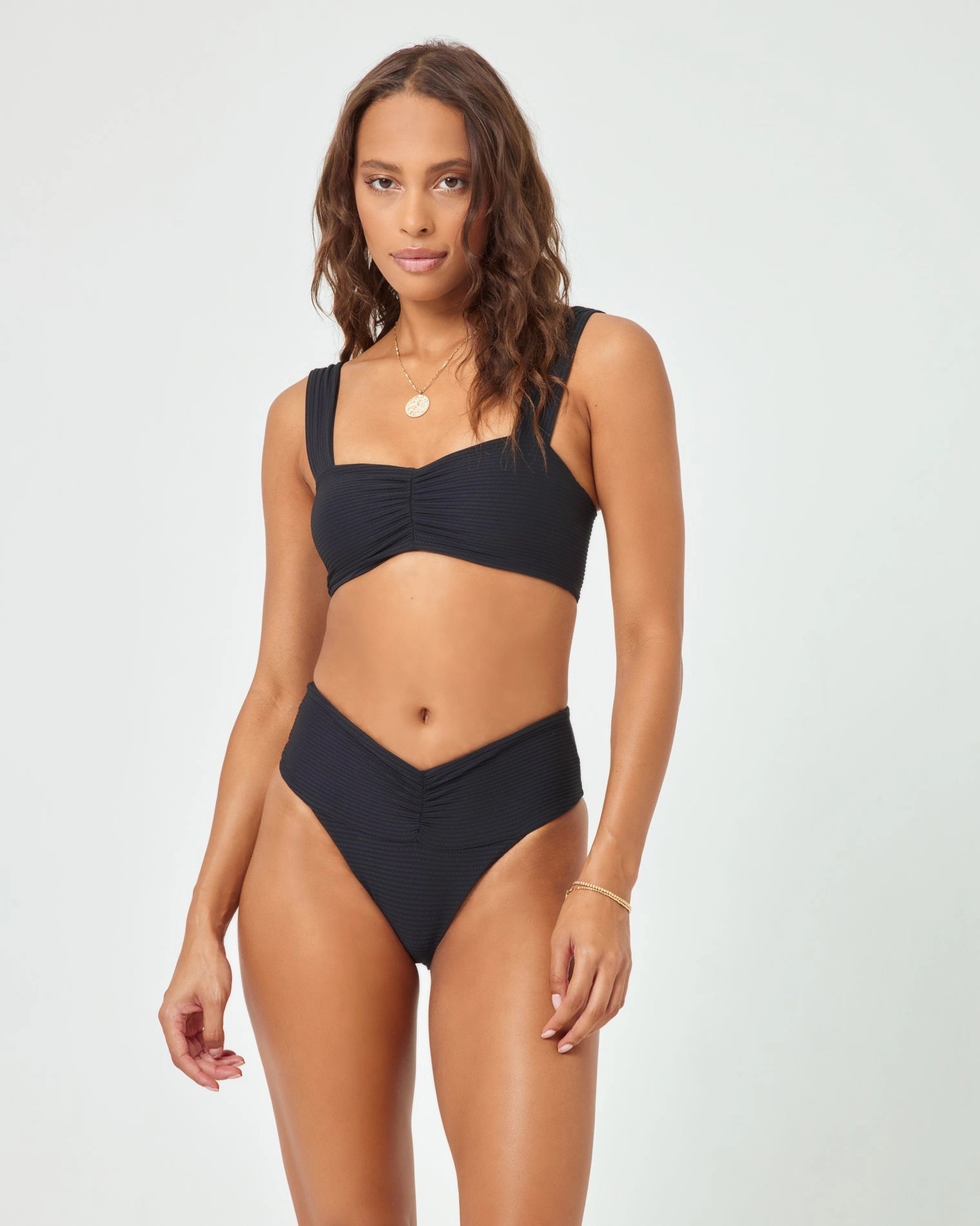 Eco Chic Repreve Marlee Bikini Top - Black