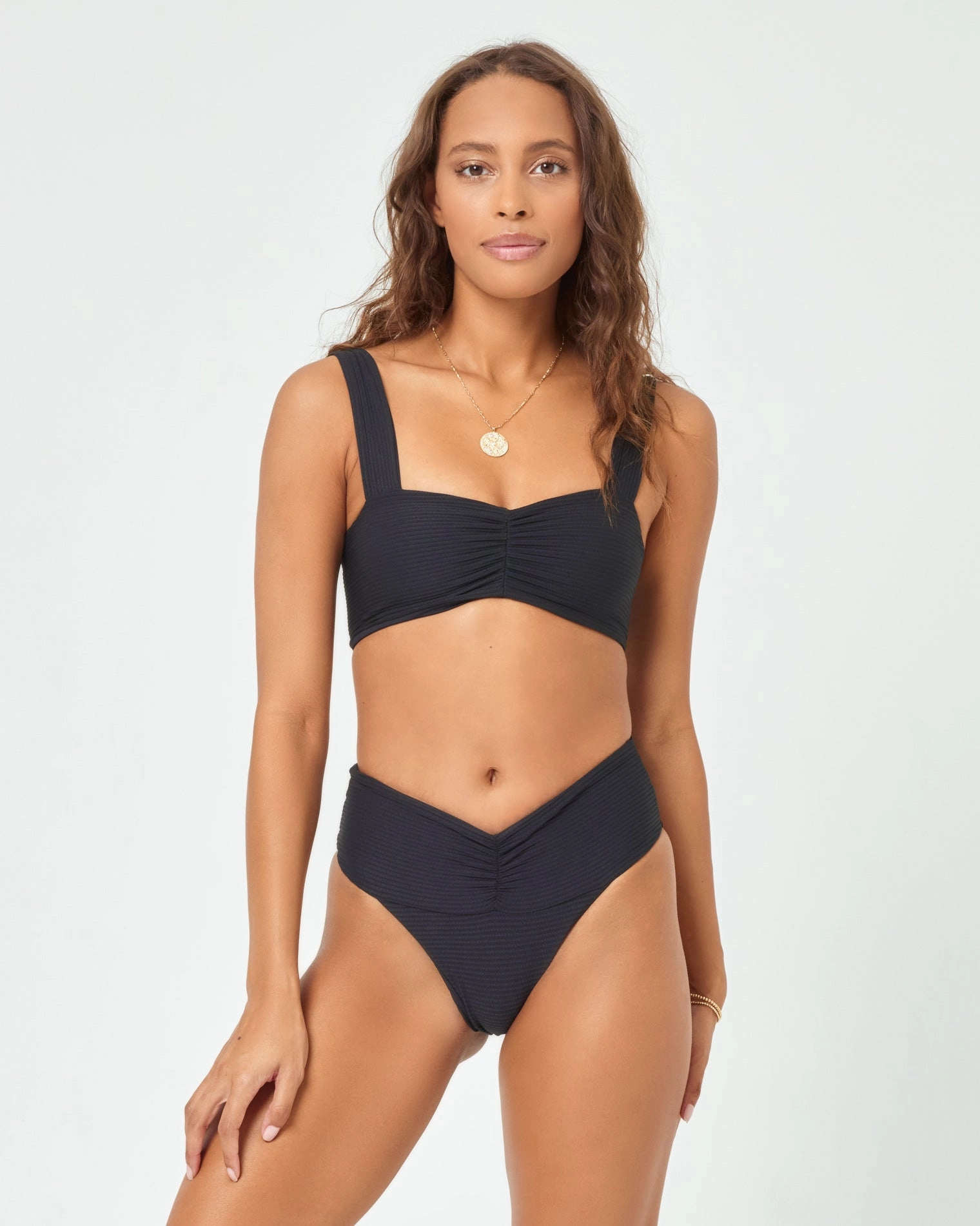 Eco Chic Repreve Marlee Bikini Top - Black