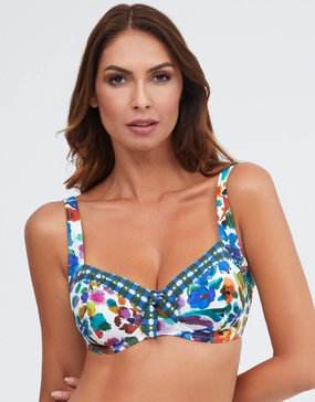 Eda Underwired Bikini Top - Multi full coverage swim tops, cute bikini tops