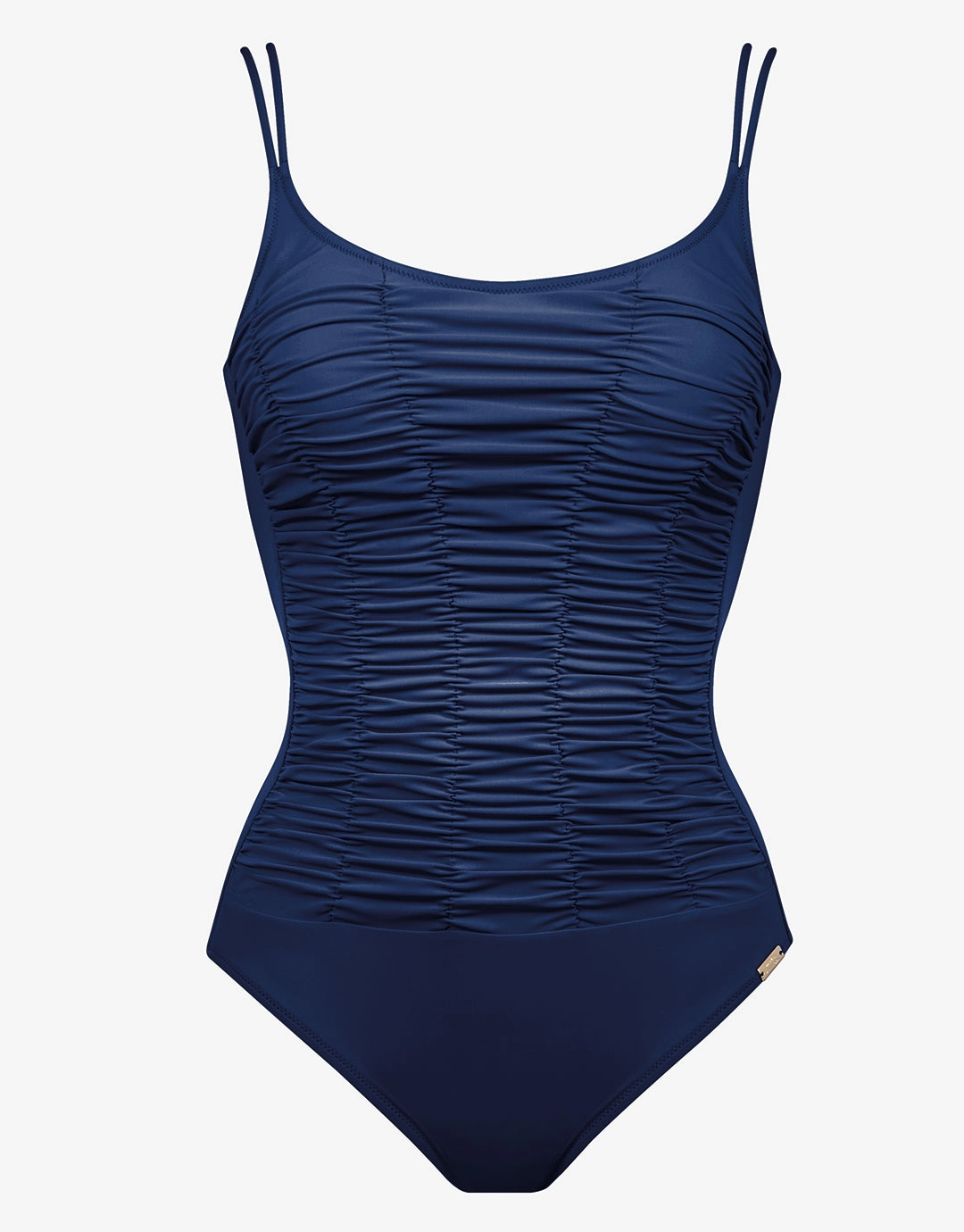 Elements Ruched Underwired Swimsuit - Indigo