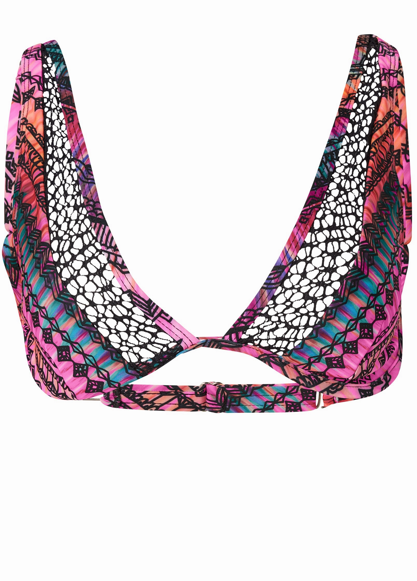 Elyse Underwire Top - Geometric Brights