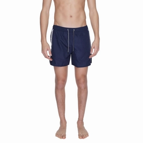 Emporio Armani Underwear Polyester Men's Swimwear mens full coverage swimwear, stylish mens swim trunks