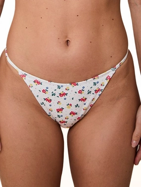Emy Rib Bikini Bottom basic swimsuits for women, durable swimwear for ladies