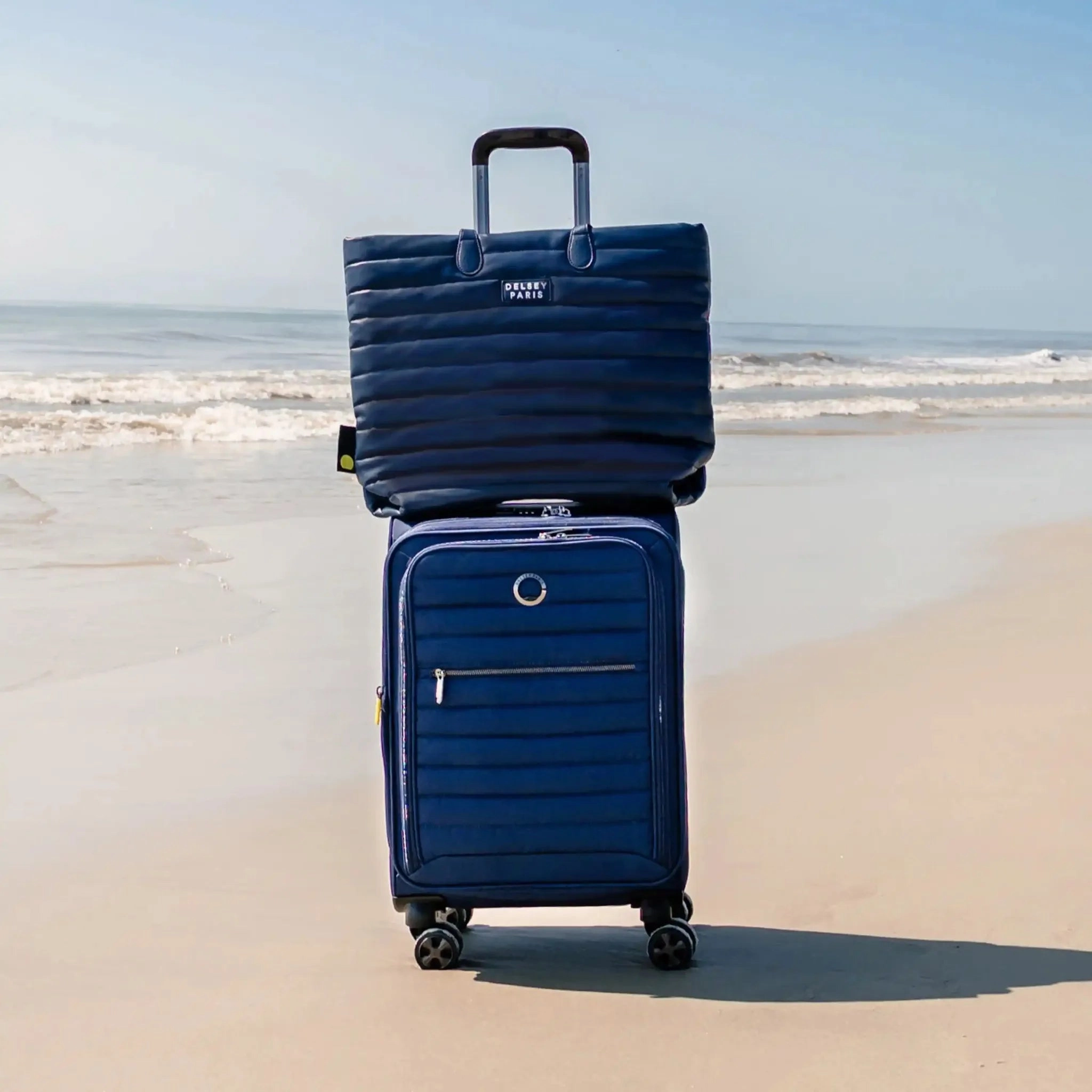 Smart Packing Bag Delsey Cruise 3.0 Soft  20" Expandable Spinner Carry-On
