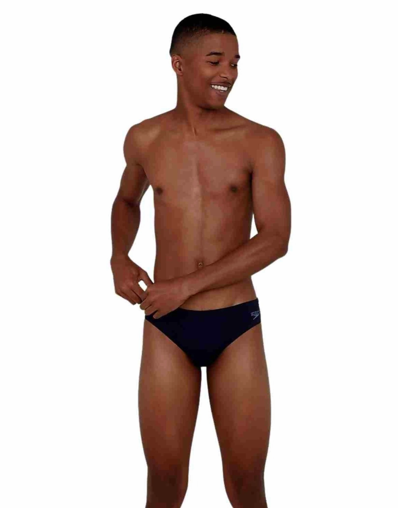 Endurance Plus 7cm Sportsbrief - Navy casual mens swimwear, affordable swimwear for men
