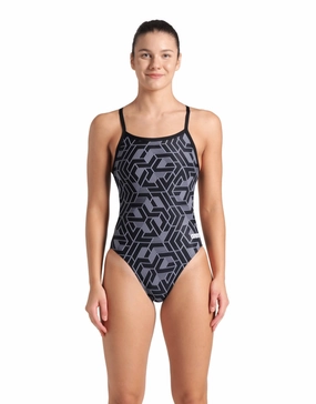 Escape Challenge Back Swimsuit - Black Team minimalistic swimsuits women, sleek swimwear styles