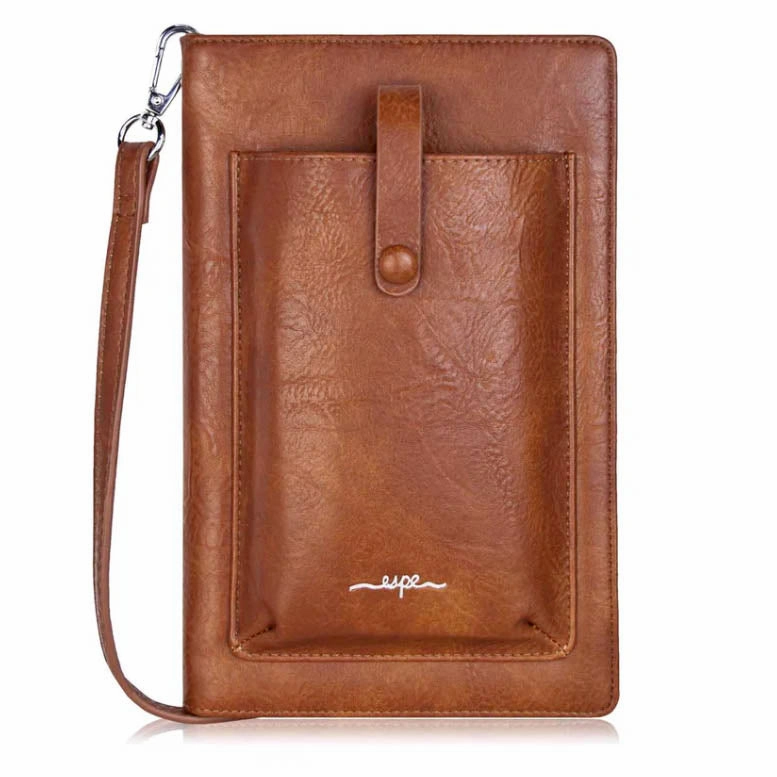 Espe Pastel Rfit Crossbody Bag Secure RFID Passport Wallet Travel Security Bag