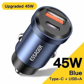 Gift Sale Event Clearance Alert Now Essager 30W Usb Fast Car Charger Pd 3.0 Usb Type C For Iphone & Android