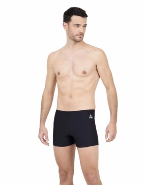 Essentials Boxer Mens - Black/ Light Blue casual mens swimwear, affordable swimwear for men