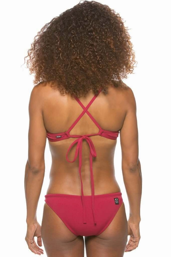Europe Bikini Bottom - Cranberry all purpose swimwear, comfortable swimwear for everyone