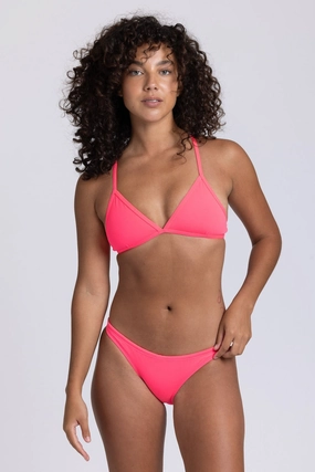 Europe Bikini Bottom - Hot Pink all types of swimwear, full coverage swimwear for all ages