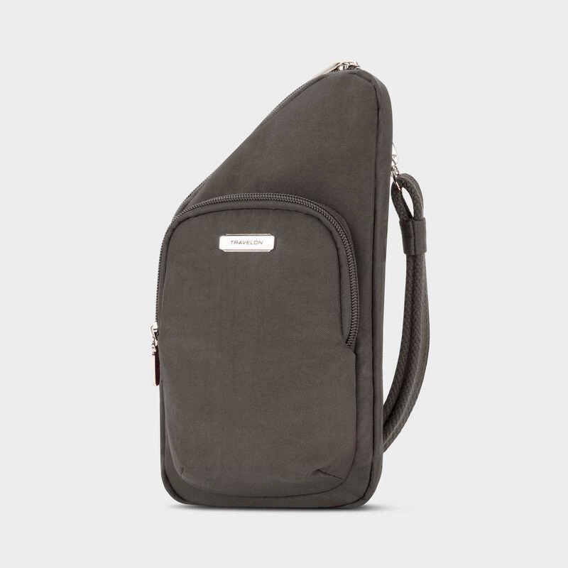 Travelon Anti-Theft Essentials Mini Asymmetric Crossbody Anti-Theft Crossbody