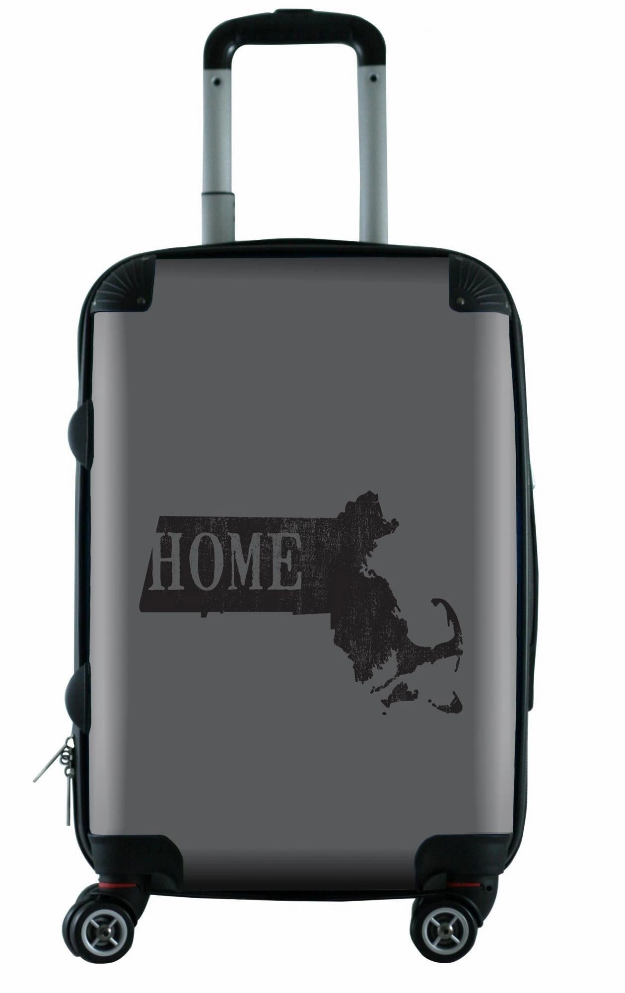 Personal Luggage Travel Pouch 612 My Home State Massachusetts 20" Carry On