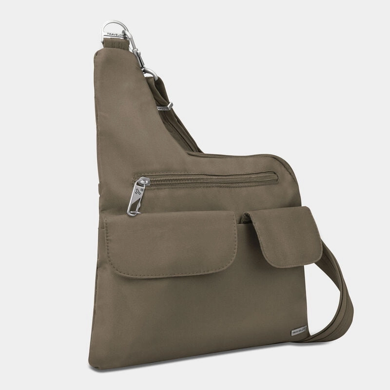 RFID Blocking Backpack RFID Blocking Neck Wallet Travelon Anti-Theft Classic Crossbody Bag (Rfid Blocking)
