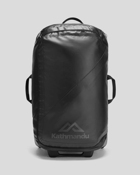 Luxury Travel Bag Travel Purse Indus Roller - 70L - Black Stingray