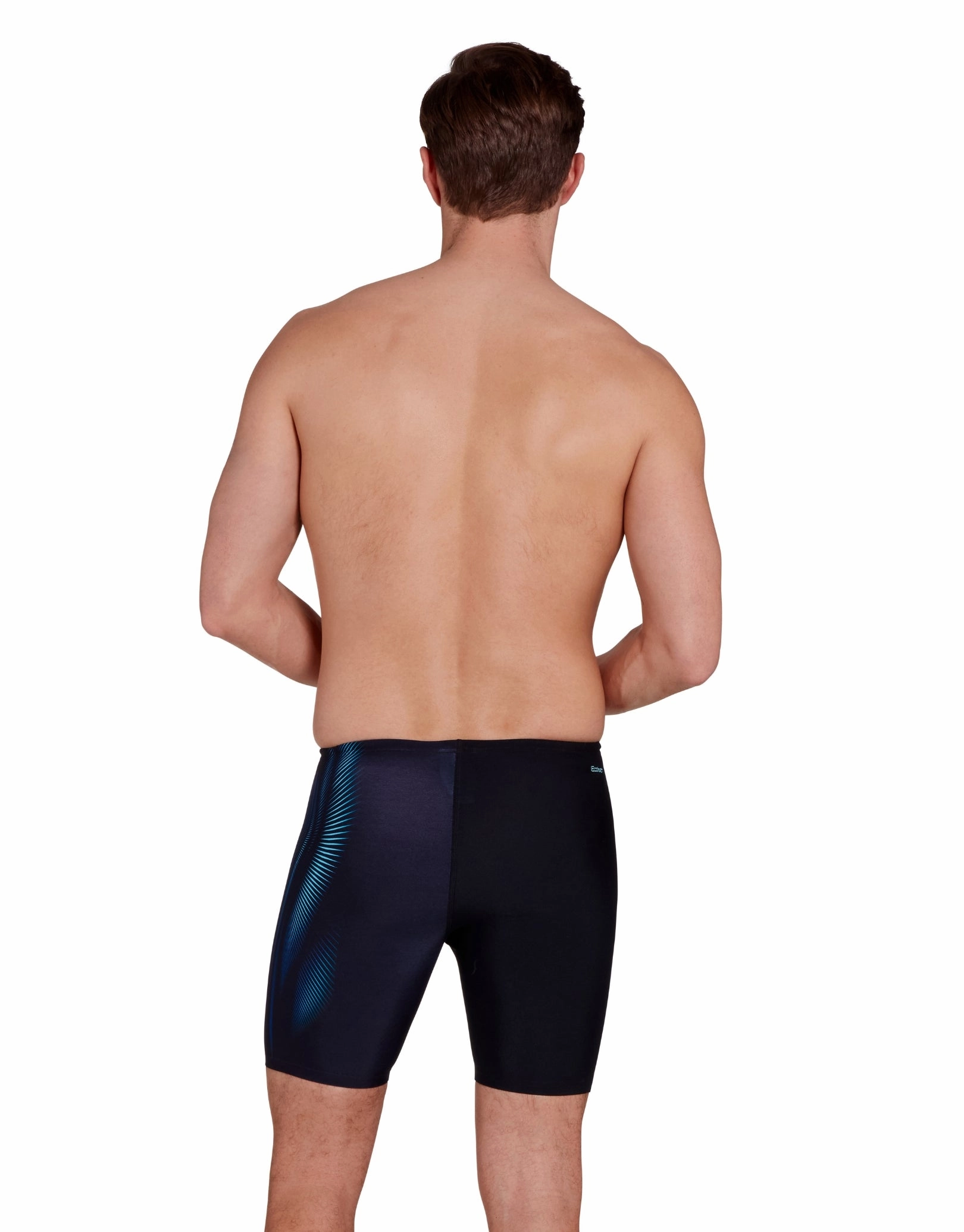 Extender Mid Swim Jammer - Black/Blue
