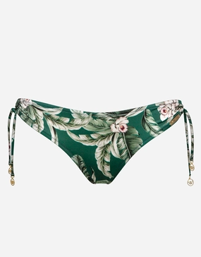 Fantasy Resort Bikini Pant - Jungle Boogie adjustable swim bottoms women, flattering bikini bottoms