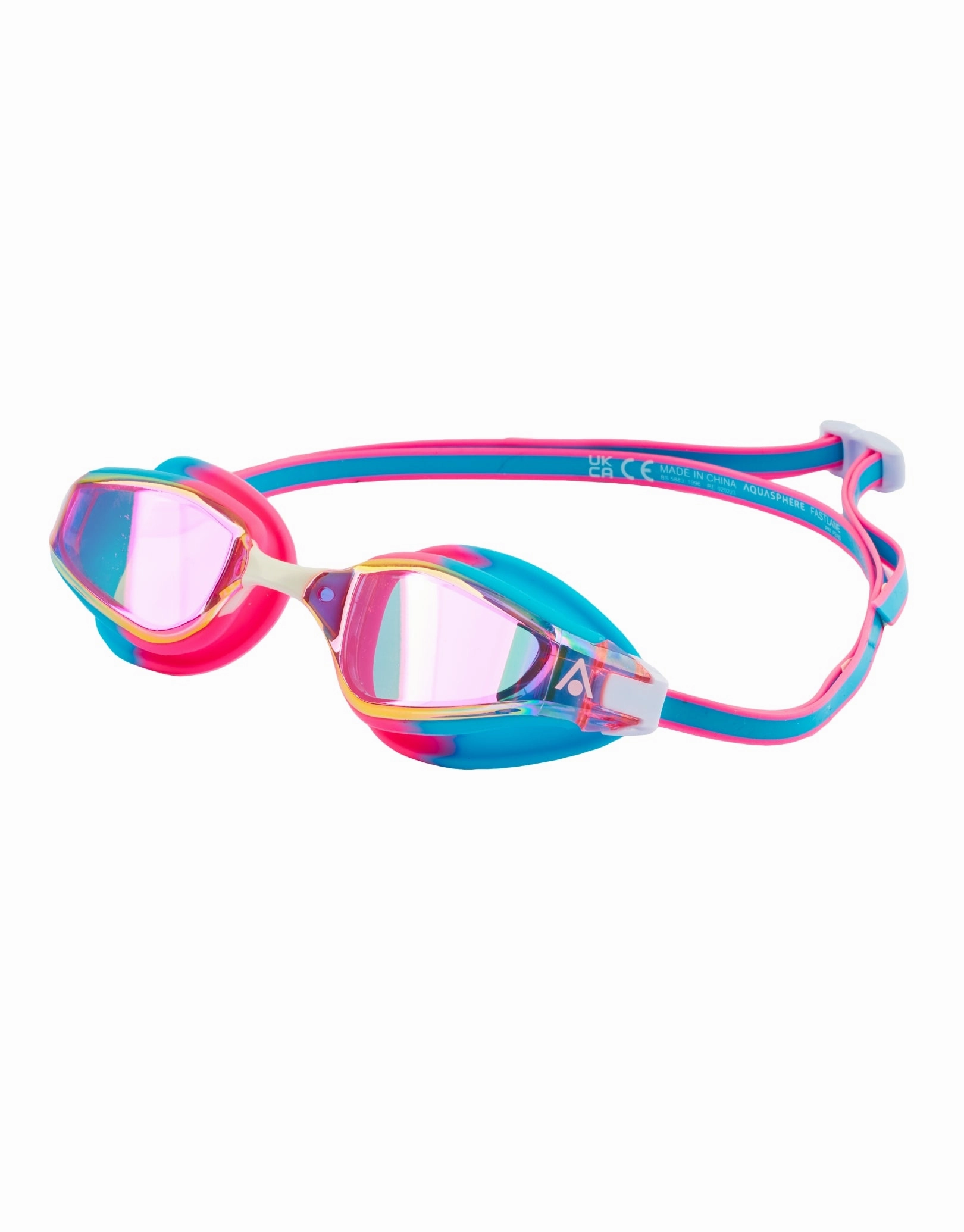 Fastlane Swim Goggles - Limited Edition Titanium Mirrored Lens competition swim goggles, racing swim goggles