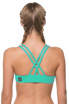 Fendrick Bikini Top - Seafoam mix and match bikinis, stylish women's bikini options