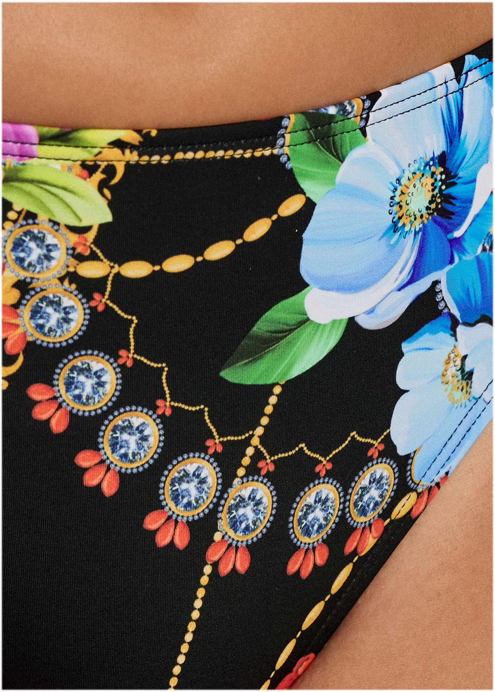 Fiji Moderate Bottom - Beaded Floral